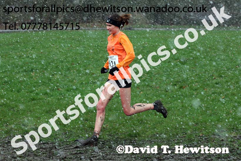 Senior womens Northern Cross Country Champs., Witton Park, Blackburn. Photo: David T. Hewitson/Sports for All Pics